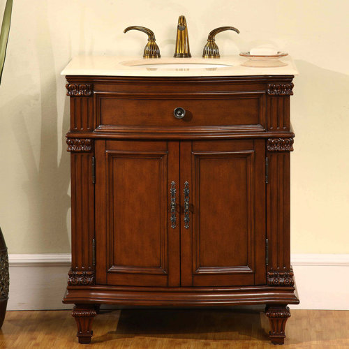Alcott Hill® Octavius 30.5'' Freestanding Single Bathroom Vanity with